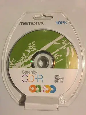 MEMOREX CDR 10PK Serenity - 32020015239