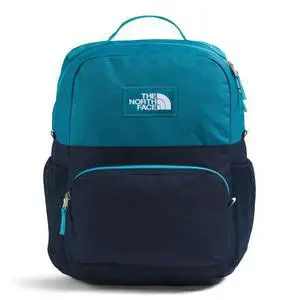 THE NORTH FACE Teen Chuckwalla Daypack | Travel Backpack with 16" Laptop Sleeve, FlexVent Comfort, Safety Features, Dusk Blue/Summit Navy, One Size