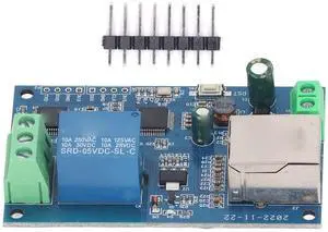 Network Relay Module PCB 1 Way Wired Ethernet LAN Control PCB Electronic Components