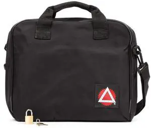 National Notary Association Carry-All Notary Bag  Letter Size Carry-All with Multiple Pockets, Adjustable Shoulder Strap, and Mini Padlock Included