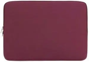 RAINYEAR 14 Inch Laptop Sleeve Case Protective Soft Padded Zipper Cover Carrying Computer Bag Compatible with 14" Notebook Chromebook Tablet Ultrabook (Red)