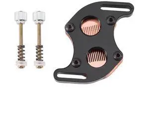FOSA South Bridge Water Cooling Block for PC Computer 4.4-5.8CM, Mini South Bridge Cooler Kit, Red Copper Base, Great Cooling, 43x31x10CM, Desktop Compatible