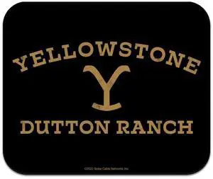 GRAPHICS & MORE Yellowstone TV Show Dutton Ranch Low Profile Thin Mouse Pad