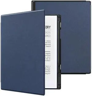 TiMOVO Case Compatible for Remarkable 2 Tablet, Slim Lightweight Stand Hard Back Shell Protective Cover with Pen Holder Compatible with Remarkable 2 Paper Tablet 10.3" 2020 Released, Dark Blue