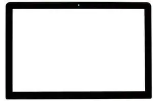 Willhom Front LCD Glass Cover Sheet with Adhesive Strips Replacement for MacBook Pro 15" Unibody A1286 (Late 2008-Mid 2012)