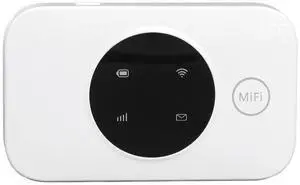 Mobile Wi Fi Hotspots, 300Mbps Portable Travel Router Supports 10 Users at The Same Time, 3000mAh, 4G Pocket Wi Fi Device for Secure Internet at Home or Everywhere You