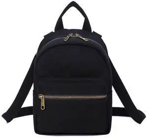 YONBEN Women's Backpacks Comfortable Handles Compact and Lightweight Comfortable and Stylish (Black)