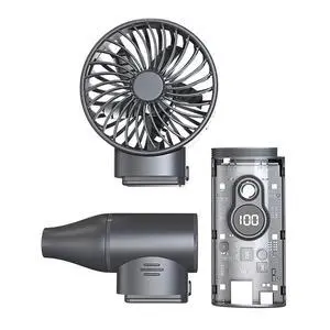 Vastarry Compressed air Duster 100,000 RPM High-Speed Turbo Fan with 35m/s Airflow, 10,000mAh Power Bank Function for Computer Dusting and BBQ Ignition