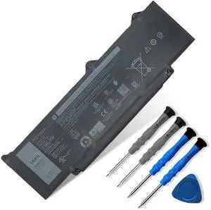 54Wh R73TC DR02P Laptop Battery Replacement for Dell Latitude 3340 3440 3540 3480 3580 5340 5440 5540 Series Notebook 2X1V9 GTG7N GRWKG KDM9P 11.4V 4623mAh