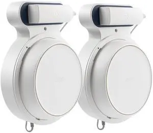 PETIMETI Wall Mount Holder for Deco BE23/BE25/BE3600/BE5000 WiFi 7 Mesh System, Space Saving Wall Mount Bracket with Cord Management, Easy to Install and Moved (2 Pack)