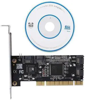 Sil3114 PCI SATA RAID Controller Card - 4 Port, 1.5Gbps, Supports 98SE/Me/2000/XP/NT4.0/XP 64-bit/Vista