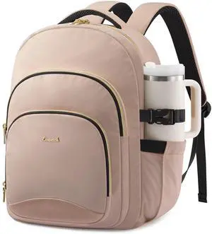 LOVEVOOK Laptop Backpack for Women, 17-Inch Work Backpack, Back to School Bookbag for College Student Teen Girls, Casual Personal Item Travel Bag Business Computer Daypack for Teacher Nurse, Gift