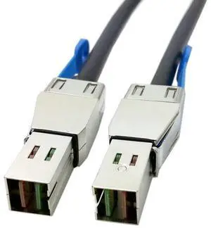 CY Mini SAS HD SFF-8644 to Mini SAS High Density HD SFF-8644 Data Server Raid External Cable 50cm 12Gbps