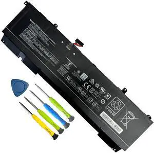 BOWEIRUI QK06XL N28832-005 Battery Replacement for HP OMEN Transcend 16-u0195ng 16-u0015nf 16-u0000sl Serie N28832-005 QK06097XL 97.04Wh