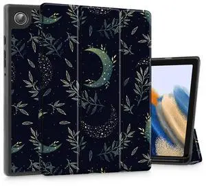 Tuiklol Case for Samsung Galaxy Tab A9 8.7 Inch 2023 Released Model (SM-X110/X115/X117),Slim TPU Protective Hard Shell Case Auto Wake/Sleep for Galaxy Tab A9 Cover, Green Celestial