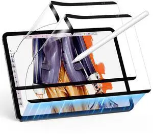 ESR 2 Pack iPad Pro 12.9 Inch Paper-Feel Magnetic Screen Protector 6th/5th/4th/3rd Generation (2022/2021/2020/2018), Write and Draw Like on Paper, Detachable and Reusable, Matte Finish