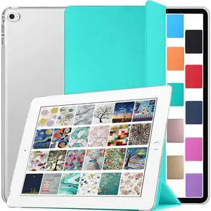 DuraSafe Cases for iPad 9.7 Inch 5 Gen 2017 6 Gen 2018 [iPad 5th 6th ] A1893 A1822 A1954 MRJN2LL/A MR7G2LL/A MR7F2LL/A MP2F2LL/A iPad Cover with Translucent Frosted Hard Back - Green