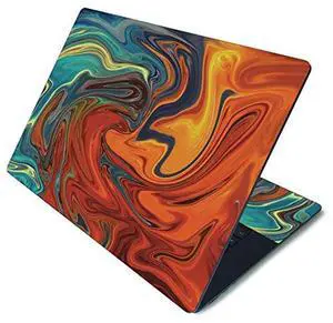 MightySkins Skin for Microsoft Surface Laptop 3 15" - Lava Water | Protective, Durable, and Unique Vinyl Decal wrap cover | Easy To Apply, Remove, and Change Styles | Made in the USA (MISURLA315-Lava