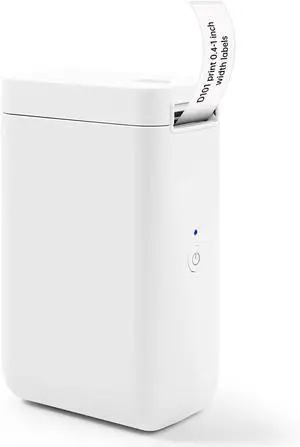 NIIMBOT Label Maker Machine D101 Label Printer Portable Wireless Connection Multiple Templates Available for Phone Easy to Use Office Home Organization USB Rechargeable