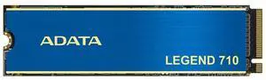 ADATA 1TB Legend 710 PCIe Gen3 x4 M.2 2280 Solid State Drive, up to 2,400/1,800MB/s, 3D NAND Flash, Internal SSD Compatible with Laptop & PC Desktop