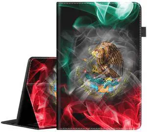 Case for All-New Amazon Fire Max 11 Tablet (13th Generation, 2023 Release), Multi-Angle Stand Smart Protective Cover with Auto Wake/Sleep, Smoke Flag of Mexico Flag