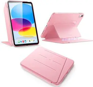 ESR for iPad A16 Case, iPad 11th/10th Generation Case (2025/2022), Vertical Stand Cover, Multi Stand Angles, Ultra-Stable Cover, Flip Series, Pink ESR for iPad A16 Case, iPad 11th/10th Generation Case (2025/2022), Vertical Stand Cover, Multi Stand Angles, Ultra-Stable Cover, Flip Series, Pink