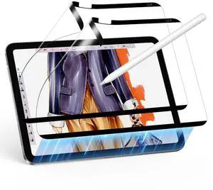 ESR 2 Pack Paper-Feel Magnetic Screen Protector for iPad Air 13 Inch M3/M2 (7th/6th Generation, 2025/2024), Write and Draw Like on Paper, Detachable and Reusable, Matte Finish, Anti-Glare