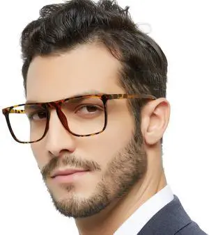 MARE AZZURO Large Blue Light Blocking Reading Glasses Men Computer Readers 0 1.0 1.25 1.5 1.75 2.0 2.25 2.5 2.75 3.0 3.5 4.0 5.0 6.0 (Brown, 1.50)