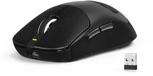 ATTACK SHARK X8SE Wireless Gaming Mouse,Adjustable 25K DPI PAW3311 Optical Sensor,Ergonomic 59g Lightweight,Triple Modes 2.4G/BT/USB-C,500mAH Battery,5 Programmable Buttons for PC/Mac-Black&Griptape