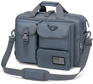 Stypos Tactical Messenger Bag, Tactical Briefcase for Man Military Laptop Bag 15.6/17.3 Inch Messenger Shoulder Bag