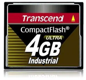 Transcend TS4GCF100I 4GB Industrial Compact Flash Card