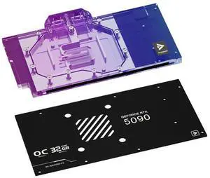 Barrow Copper GPU Water Cooling Block GPU Waterblock for Asus RTX5090 RTX5090Ti RTX5080 RTX5080Ti RTX5070 RTX5070Ti RTX5060 RTX5060Ti (for Asus ROG Astral RTX 5090 D O32G Gaming)
