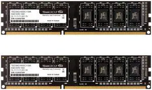 TEAMGROUP Elite DDR3 16GB Kit (2x8GB) 1600MHz (PC3-12800) CL11 Unbuffered Non-ECC 1.5V UDIMM 240 Pin PC Computer Desktop Memory Module Ram Upgrade - TED316G1600C11DC01