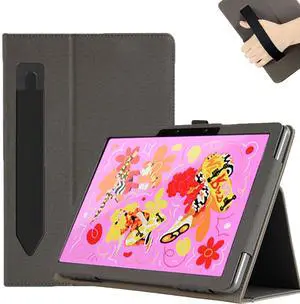 for XPPen Magic Drawing Pad Case | Tablet Case Compatible with XPPen Magic Drawing Pad | Portable Protective Sleeve with Pen Holder to Store Stylus, Stand Function, Handheld Band | Shock Resistant
