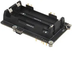 Geekworm X1200 5V UPS HAT Shield for Raspberry Pi 5|Max 5.1V 5A Output|Auto Power On|Safe Shutdown|Power Loss Detection Function