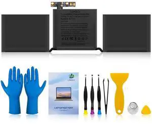 LINGCI A1713 A1708 A2159 Battery Replacement for MacBook Pro 13 inch A1708 (Late 2016,Mid 2017 Years) A2159(2019) A2289(2020) A2338(2020,2022) 54.5Wh 11.4V 4781mAh