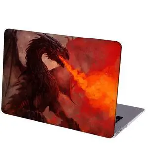 MINGDAO Compatible with MacBook Pro 16-inch Hard Protective Shell Cace and Keyboard Cover (A2485, M1 Pro/Max, 2021 Release) - Evil Dragon-01