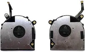 Bestparts New CPU+GPU Cooling Fan Replacement for Dell XPS 13 7390 9310 2-in-1 (Only fits for 2-in-1 Version) Pair Fans