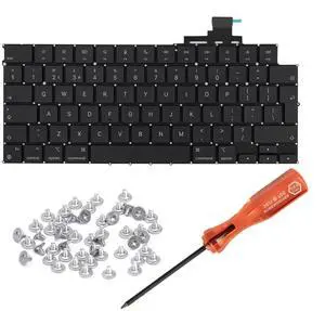 HAWSON UK A2681 A3113 A2941 A3114 Keyboard Replacement for MacBook Air M2 M3 M4 Retina 13.6 inch A2681 A3113 A3240, 15 inch A2941 A3114 A3241 2023-2025 Year UK Layout (Midnight Blue)