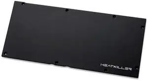 Watercool Heatkiller V eBC Backplate fur RTX 3080/3090 - Schwarz Watercool Heatkiller V eBC Backplate fur RTX 3080/3090 - Schwarz
