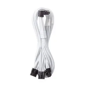 CableMod RT-Series Pro ModMesh Sleeved 12VHPWR 90 StealthSense PCI-e Cable for ASUS/Seasonic/Phanteks - Variant A (White, 16-pin to Triple 8-pin, 60cm) CableMod RT-Series Pro ModMesh Sleeved 12VHPWR 90 StealthSense PCI-e Cable for ASUS/Seasonic/Phanteks - Variant A (White, 16-pin to Triple 8-pin, 60cm)