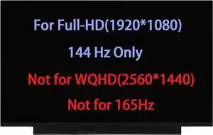 Screen Replacement for ASUS Tuf Gaming A15 FA507 FA507U FA507N FA507R FA507NV FA507RC FA507RE FA507RM FA507RR FA507RF FA507RW FA507 FA507X FA507XI FA507XV FA507XU FA507UI LCD FHD 1920 * 1080 (144Hz Screen Replacement for ASUS Tuf Gaming A15 FA507 FA507U FA507N FA507R FA507NV FA507RC FA507RE FA507RM FA507RR FA507RF FA507RW FA507 FA507X FA507XI FA507XV FA507XU FA507UI LCD FHD 1920 * 1080 (144Hz