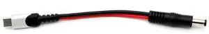 Short 12V Power Delivery (PD) to 2.1mm DC Barrel Cable Short 12V Power Delivery (PD) to 2.1mm DC Barrel Cable