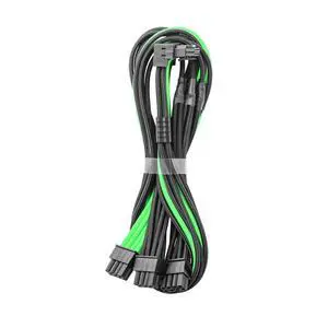 CableMod RT-Series Pro ModMesh Sleeved 12V-2x6 12VHPWR 90 StealthSense PCIe Cable for ASUS/Seasonic/Phanteks - Variant B (Black + Light Green, 16-pin to Triple 8-pin, 60cm) CableMod RT-Series Pro ModMesh Sleeved 12V-2x6 12VHPWR 90 StealthSense PCIe Cable for ASUS/Seasonic/Phanteks - Variant B (Black + Light Green, 16-pin to Triple 8-pin, 60cm)