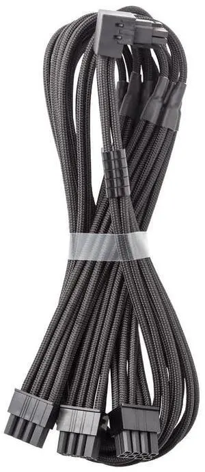CableMod RT-Series Pro ModFlex Sleeved 12V-2x6 12VHPWR 90 StealthSense PCIe Cable for ASUS/Seasonic/Phanteks (Variant B, Black) CableMod RT-Series Pro ModFlex Sleeved 12V-2x6 12VHPWR 90 StealthSense PCIe Cable for ASUS/Seasonic/Phanteks (Variant B, Black)