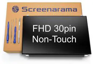 SCREENARAMA New Screen Replacement for Dell Latitude 5590 P60F002, FHD 1920x1080, IPS, Matte, LCD LED Display with Tools SCREENARAMA New Screen Replacement for Dell Latitude 5590 P60F002, FHD 1920x1080, IPS, Matte, LCD LED Display with Tools