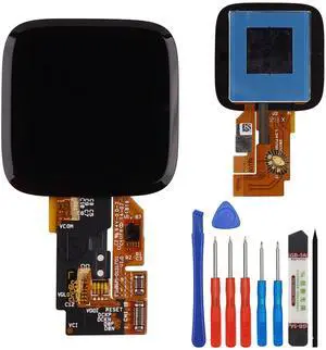 E-yiiviil LCD Digital Display Compatible with Fitbit Versa/Versa lite LCD Display Touch Screen Digital Assembly with Tools E-yiiviil LCD Digital Display Compatible with Fitbit Versa/Versa lite LCD Display Touch Screen Digital Assembly with Tools