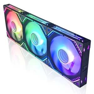 DS Wireless Assembled Case Fans, Case Fans, 120MM LED Fans for PC Case, Computer CPU Cooler, Liquid Cooled Radiators System, Compatible with ASUS Aura, MSI Mystic Light (3Pack RGB Fans, G DS Wireless Assembled Case Fans, Case Fans, 120MM LED Fans for PC Case, Computer CPU Cooler, Liquid Cooled Radiators System, Compatible with ASUS Aura, MSI Mystic Light (3Pack RGB Fans, G