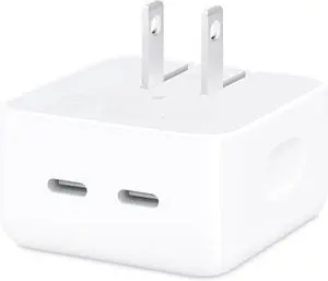 35W Dual USB-C Port Compact Power Adapter: Fast and Convenient Charging, Type C Wall Charger