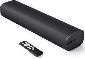 TV Sound Bar, Sound Bars for Smart TV Bluetooth 5.0 Soundbar 50W 17Inch Soundbars with ARC/Optical/AUX Connection Surround for Home Theater Audio TV/PC/Gaming/Projectors